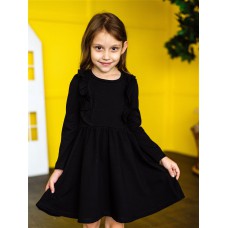 Детское платье Олененок (черный)