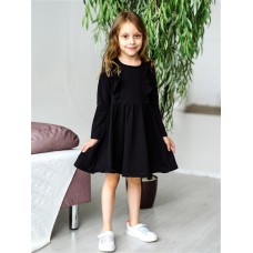 Детское платье Олененок (черный)